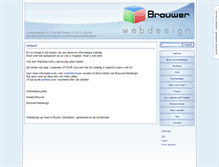 Tablet Screenshot of brouwerwebdesign.nl